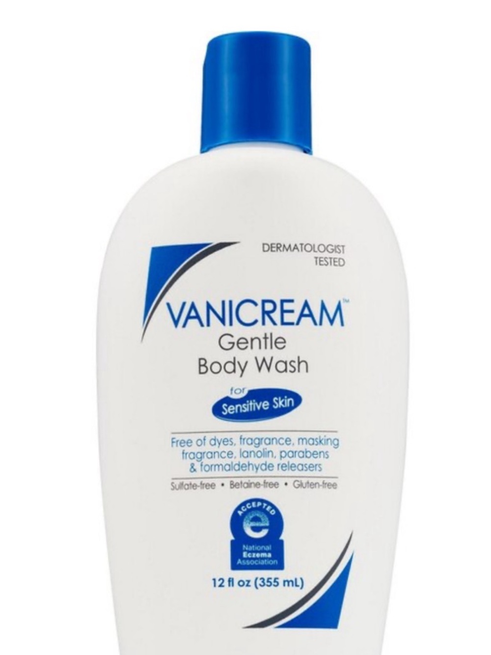 Vanicream Gentle Body Wash for Sensitive Skin 
12 oz